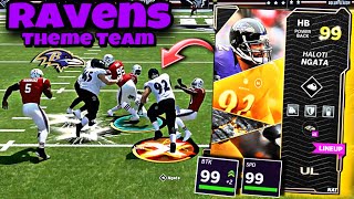 Haloti Ngata is the best Running Back in MUT  Ravens Theme Team  Madden 22 Gameplay [upl. by Tenej696]