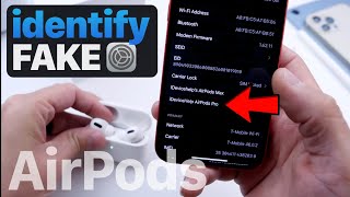 How to identify FAKE AirPods [upl. by Tyson]