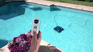 HowTo Use the Polaris 9550 Sport Robotic Pool Cleaner Handheld Remote [upl. by Crissie375]