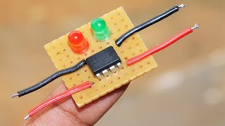 Make A 37 Liion volt Battery Charger Circuit With Indicator  Very Simple [upl. by Ddarb]