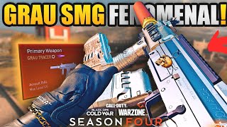 😱SIMPLESMENTE FENOMENAL usar GRAU SMG na SEASON 4 WARZONE [upl. by Gilemette]