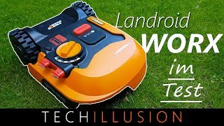 🔥WORX LANDROID MÄHROBOTER M im Test  Landroid M Robotic Lawn Mower  Review amp Test [upl. by Mair459]