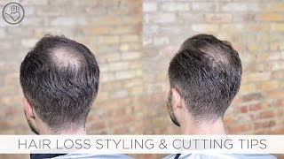 How To Cut amp Style Balding or Thinning Hair [upl. by Sivartal]