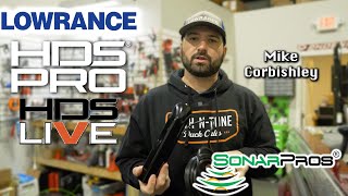 Differences in the Lowrance HDS LIVE and PRO electronics [upl. by Brink]