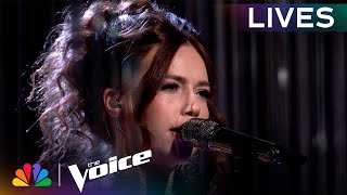 Mara Justine Performs quotTurning Tablesquot by Adele  The Voice Live Finale  NBC [upl. by Kirch]