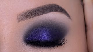 Purple Smokey Eye Makeup Tutorial  Learn This Smokey Eye In Under 10 Minutes [upl. by Diarmit]