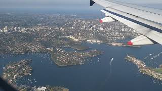 Landing at Sydney International Airport [upl. by Nyletak]