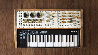 Minimoodular  DIY Analog Modular Synth [upl. by Godderd907]