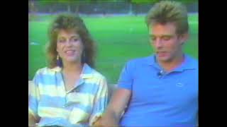 RARE Linda Hamilton and Michael Biehn Interview The Terminator 1984 [upl. by Lyall]