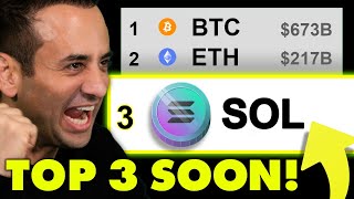 Solana To Top 3 Crypto SOON The Maths [upl. by Kimble]