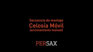 Celosía Móvil secuencia de montaje [upl. by Fidelity]