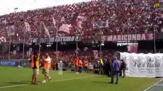 Salernitana  Avellino 31 060915  Curva Sud Siberiano [upl. by Enilarac]