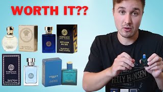 Versace Mini Fragrances Review  Unbox Are Minis Worth It [upl. by Rasla3]