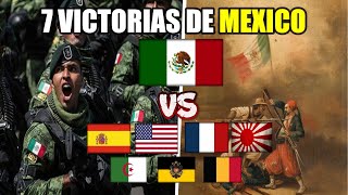 🇲🇽 7 Batallas Donde México se Enfrentó a Soldados de Diferentes Nacionalidades🇺🇸🇨🇵🇪🇦🇯🇵 [upl. by Hermon]