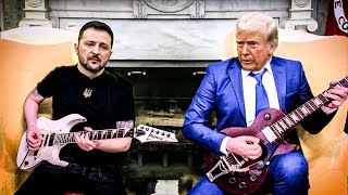 Trump vs Zelensky Guitar Battle Fan Made Video Edit [upl. by Magulac]