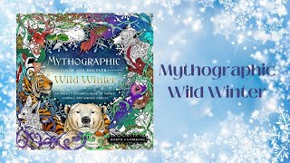 LIVESTREAM  Coloring in Mythographic Wild Winter  Pablos [upl. by Othelia948]