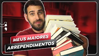 9 LIVROS QUE ME ARREPENDI DE COMPRAR [upl. by Analaj]