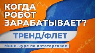 Стратегия торгового робота Трендовые и флетовые советники Форекс  Миникурс Занятие 3 [upl. by Annaear]