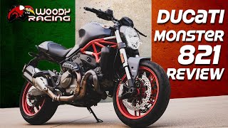 Ducati Monster 821  Owner Review  I bought a new Bike [upl. by Imuyam]