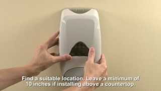 GOJO® FMX12™ Dispenser Installation [upl. by Tobias654]