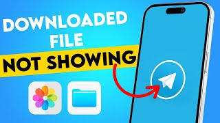 How To Find Telegram Downloaded Files In PC 2023 [upl. by Auhso]