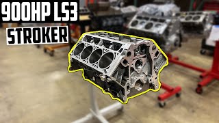 LS3 Build  900hp 416” Stroker part 1 [upl. by Giuseppe]