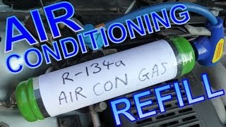 How to regas the Air Conditioning in your car [upl. by Joelie]