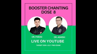 BOOSTER CHANTING DOSE 8 BY DR PARAS amp DR ASHISH [upl. by Aitnecserc]