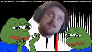 Why does Forsen skip Sorting Algorithms 🤔 [upl. by Biagi]