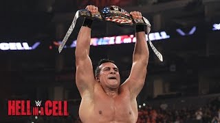 WWE Network Alberto Del Rio vs John Cena WWE Hell in a Cell 2015 [upl. by Llet]