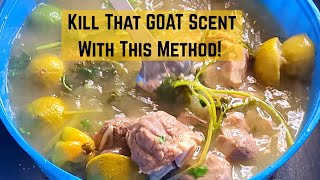 How To Clean amp Season Goat Meat Haitian Style  Episode 5 [upl. by Nealey]