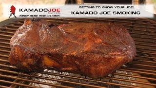 Kamado Joe  Smoking [upl. by Pineda]