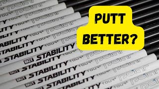 Putt Better with a STABILITY putter shaft [upl. by Akinyt]