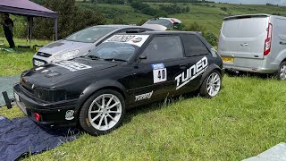 Scammonden Hillclimb MG Car ClubMazda 323 GTX FTD [upl. by Nylcaj]