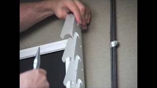 Aluminum Window Awning Installation Part 4  Step 3 [upl. by Kiyoshi844]