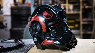 Making a Star Wars Battlefront 2 Helmet for Janina Gavankar Sponsored [upl. by Aittam]