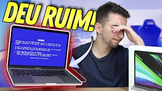 JÁ DEU PROBLEMA MacBook Pro M1  UNBOXING e PRIMEIRAS IMPRESSÕES [upl. by Finella]