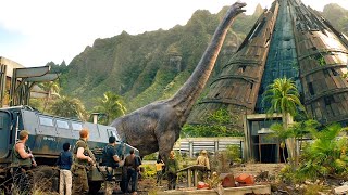 Brachiosaurus Scene  Jurassic World Fallen Kingdom 2018 Movie Clip HD [upl. by Frans]