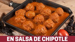 Albondigas En salsa Chipotle [upl. by Ynneg]