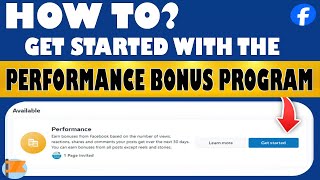 How to Get invited for Performance bonus on Facebook 2024 NEW TRICK [upl. by Gignac]