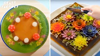 Beautiful Jelly Cakes  Jelly Creations [upl. by Malin]