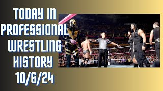 Today in Professional Wrestling History 10624 [upl. by Chevy]