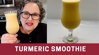 Fight Inflammation Smoothie Turmeric Ginger  The Frugal Chef [upl. by Devinna]