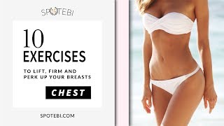 Best CHEST WORKOUT for Women Lift and Firm your Breasts Naturally [upl. by Unders]