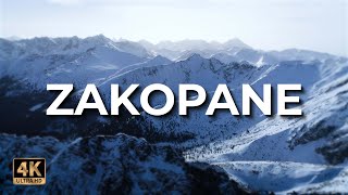 Zakopane z drona  Zima  LECE W MIASTO™ 4k [upl. by Mcquillin683]