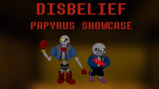 Disbelief Papyrus Showcase UJD ALL PHASES [upl. by Nywles]