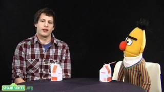 Sesame Street Conversations with Bert Andy Samberg Part 1 [upl. by Maurer]