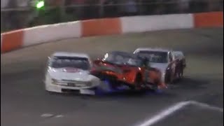 Riverhead Raceway Super Pro Truck Wild Finish [upl. by Odnalra]