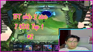 TFT ahri 3 stars 7kda Top 1 2 [upl. by Htebasil543]