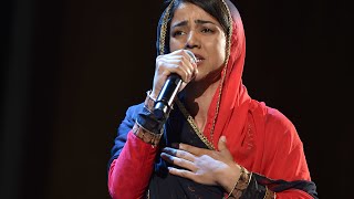 Watch rapper Sonita Alizadeh perform live in New York City [upl. by Annayhs]